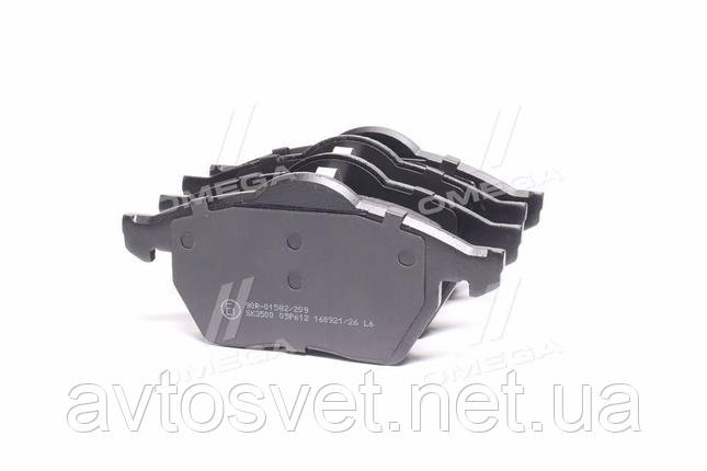 Колодка гальм. диск. AUDI A3, SEAT IBIZA III, SKODA, VW передн. (вир-во LPR) 05P639 (Kr), фото 1