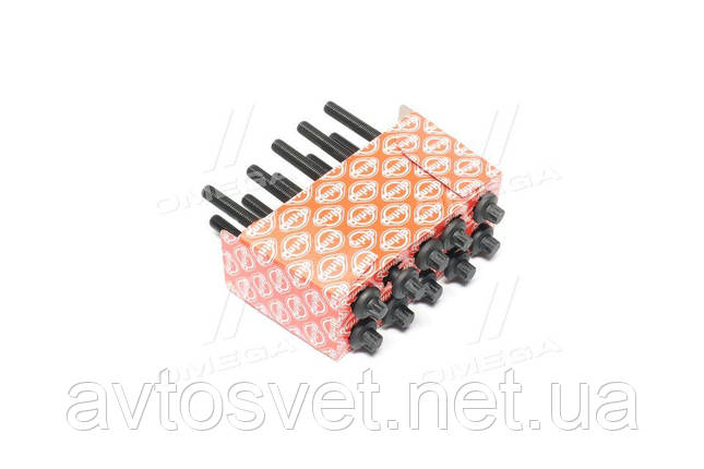 Комплект болтів головки цилідра RENAULT 1,2 16V D4D/D4F (вир-во Elring) 258.270 (Kr), фото 1