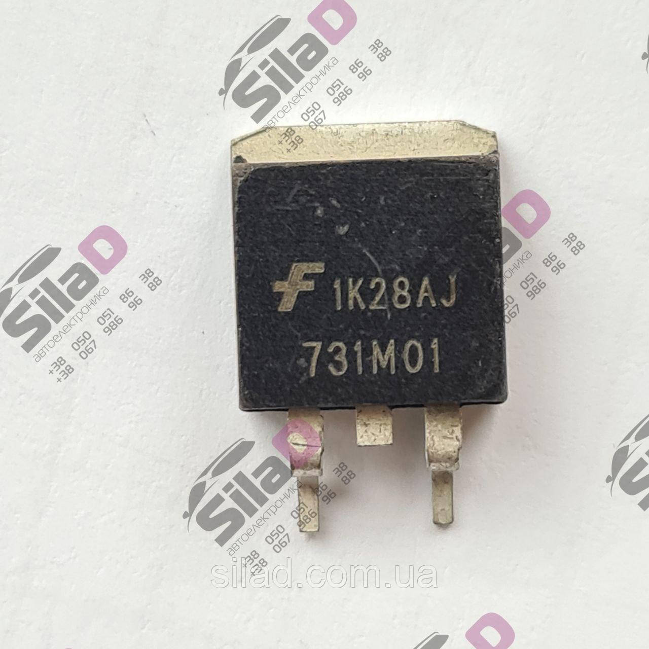 Транзистор RFD731M01 marking 731M01 Fairchild корпус TO263, фото 1