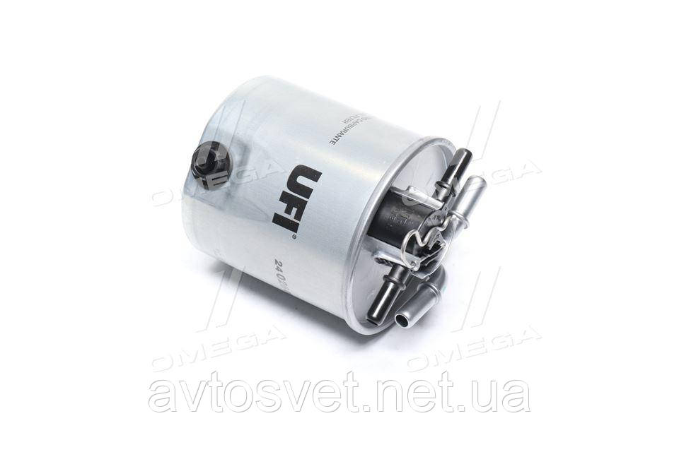 Фільтр паливний NISSAN QASHQAI 1.5-2.0 DCI 07-, MURANO 2.5 DCI 10-(вир-во UFI) 24.026.01 (Kr)