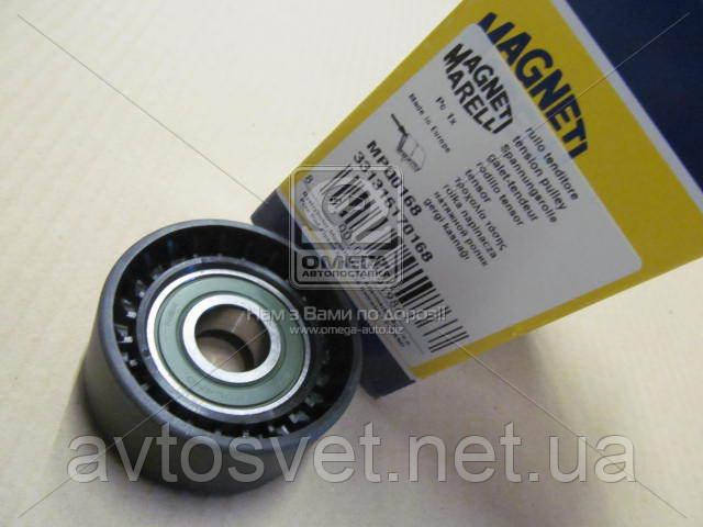 Натяжний ролик, поліклінового ремня CITROEN, FIAT, PEUGEOT (Вир-во Magneti Marelli, кор. код MPQ0168 331316170168 (Kr)