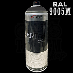 Фарба (емаль) універсальна 2XP ART Deco, 400 мл Аерозоль RAL 9005 Чорний мат