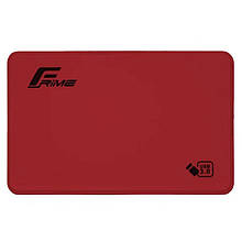 Кишеня зовнішня 2.5" Frime Red, USB 3.0, 1xSATA HDD, Plastic