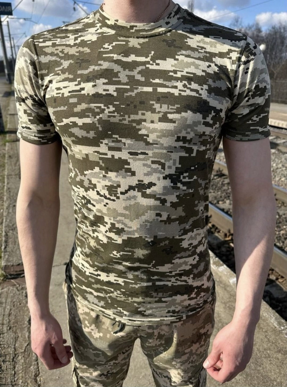 Купити Тактична футболка Coolmax олива/ піксель/ мультикам 46-60р ...