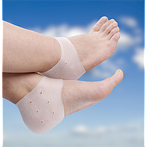 Накладки силіконові на п'яту, Гелеві шкарпетки для п'ят від мозолів, фото 2