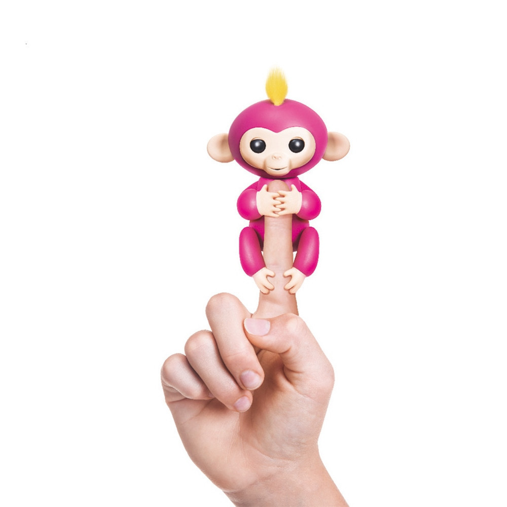 ИНТЕРАКТИВНАЯ FINGERLINGS MONKEY l Игрушка обезьянка l Смешливая обезьянка розовая, Эксклюзивный - фото 3 - id-p1809264779