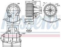 Вентилятор опалювача салону, VW T-5, 2003>