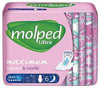 Прокладки женские "Molped ultra" 6 капель (6шт.)