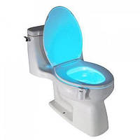 Автономная цветная Led подсветка для унитаза с датчиком движения и света TOILET Light Bowl, Эксклюзивный