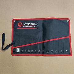 Чохол для гайкових ключів 15 кишень від 6 до 22 ключі пр-во INTERTOOL BX-9015