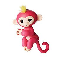 Интерактивная ручная обезьянка Fingerlings Happy Monkey Bella (red), Эксклюзивный
