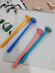 Гелева ручка синя Планета