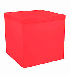 Коробка сюрприз, 70*70*70 см., колір - червоний