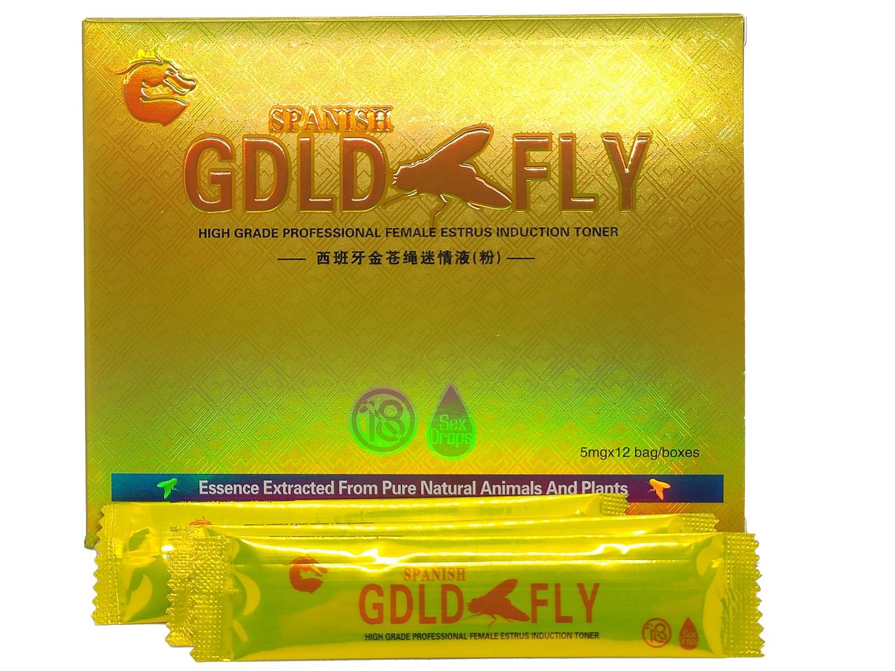 женский возбудитель в каплях Gold Fly