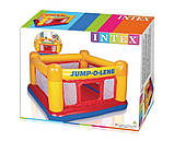 Дитячий надувний ігровий батут 174х174х112 см Jump-o-lene Intex 48260, фото 2