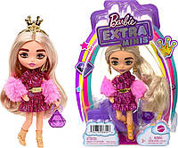 Барби Экстра Мини в блестящем платье Barbie Extra Minis Wearing Shimmery Dress HJK67