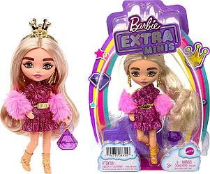 Барбі Екстра Міні у блискучому платті Barbie Extra Minis  Wearing Shimmery Dress HJK67