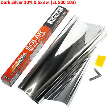 Тонувальна плівка Elegant Dark Silver 10% 0.5x3 м (500103)