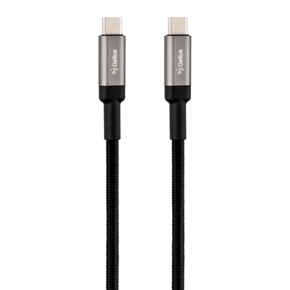 Data-Кабель Gelius Pro G-Power GP-UC108 100W PD 5A Type-C to Type-C 2 m, Black, фото 1
