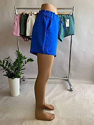 Літні жіночі шорти Kenalin гуртом, стрейч жатка. Розмір норма 42-52