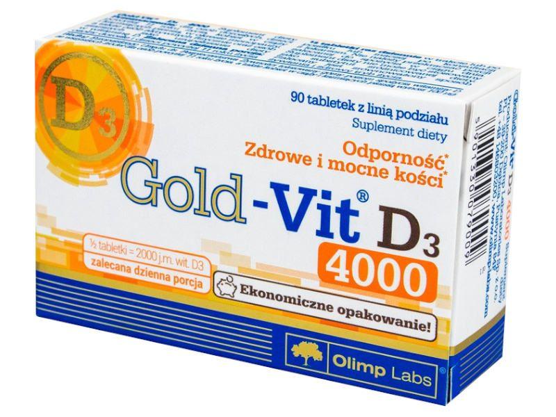 Вітамін D3 Olimp Gold-Vit D3 4000 90 tabs, фото 1