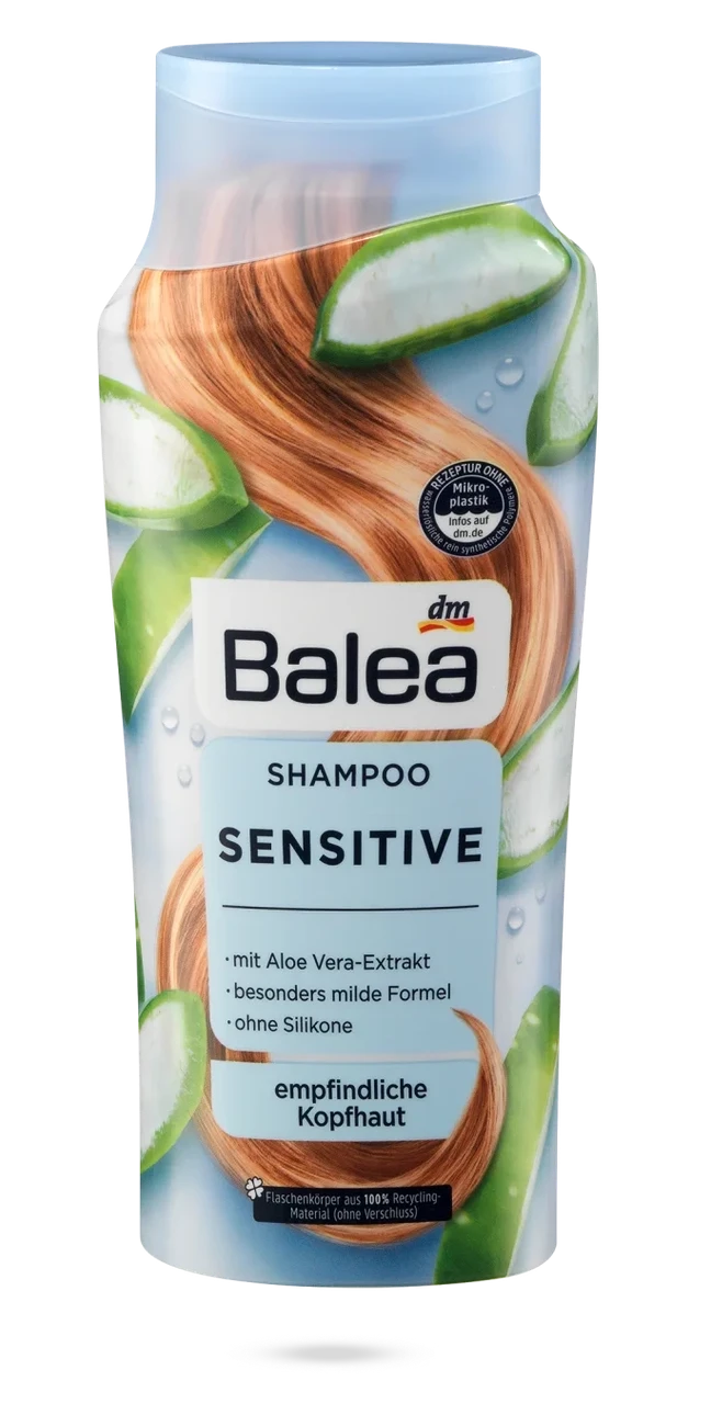 Шампунь для чутливої шкіри голови Balea Sensitive 300 мл