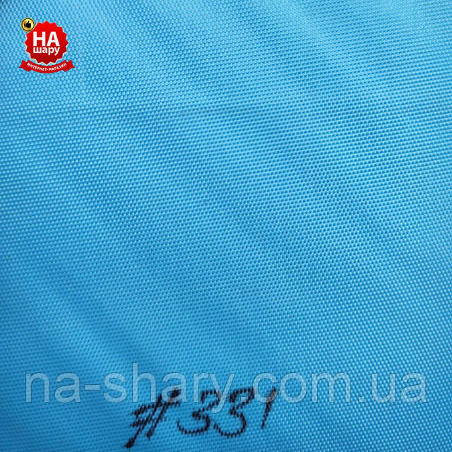 Тканина для вуличних штор 420Д ПВХ-Д (331) Темно-блакитний