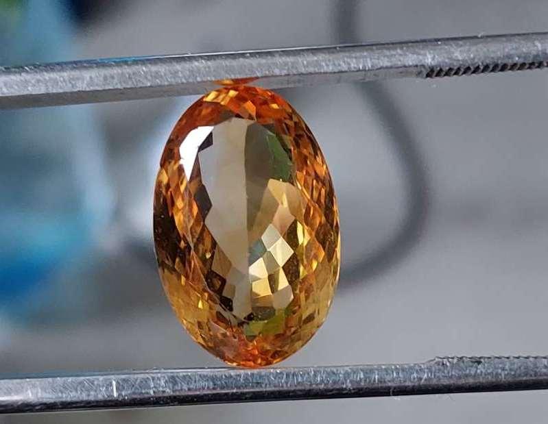 Цитрин 14.59 CT 13.0 X 19.6 X 9.0 mm., фото 1
