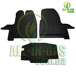 Килимки Ford Tourneo Custom 2012- (3шт) Stingray - Автомобільні килимки на Форд Кастом