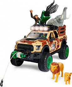 Dickie Toys Парк диких тварин із позашляховиком 25 см і фігурками (3837016)