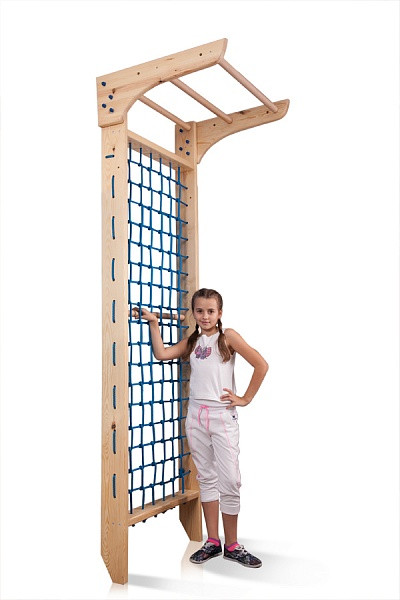 Гладіаторська сітка c турником Kinder 7 - 240 (ТМ SportBaby)