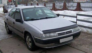 Мухобійка VT-52 Дефлектор на капот ВТ (Віп) для Citroën Xantia 1997-2002