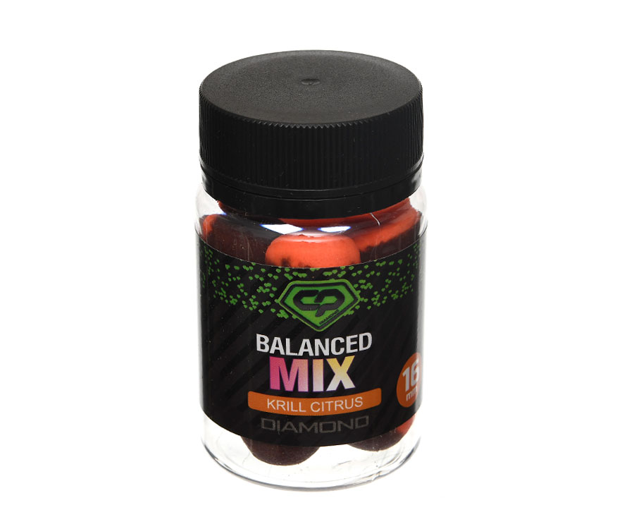 Бойл CARP PRO Diamond збалансований Balanced MIX KRILL — CITRUS 16 мм