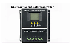 Контролер заряду MPPT/PWM акумулятора для сонячних панелей 12 В/24 В/36В/48В 80 А автоматичний