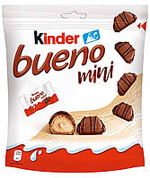 Шоколадні батончики Kinder bueno Mini 108г (17-20 штук), Кіндер Буено міні