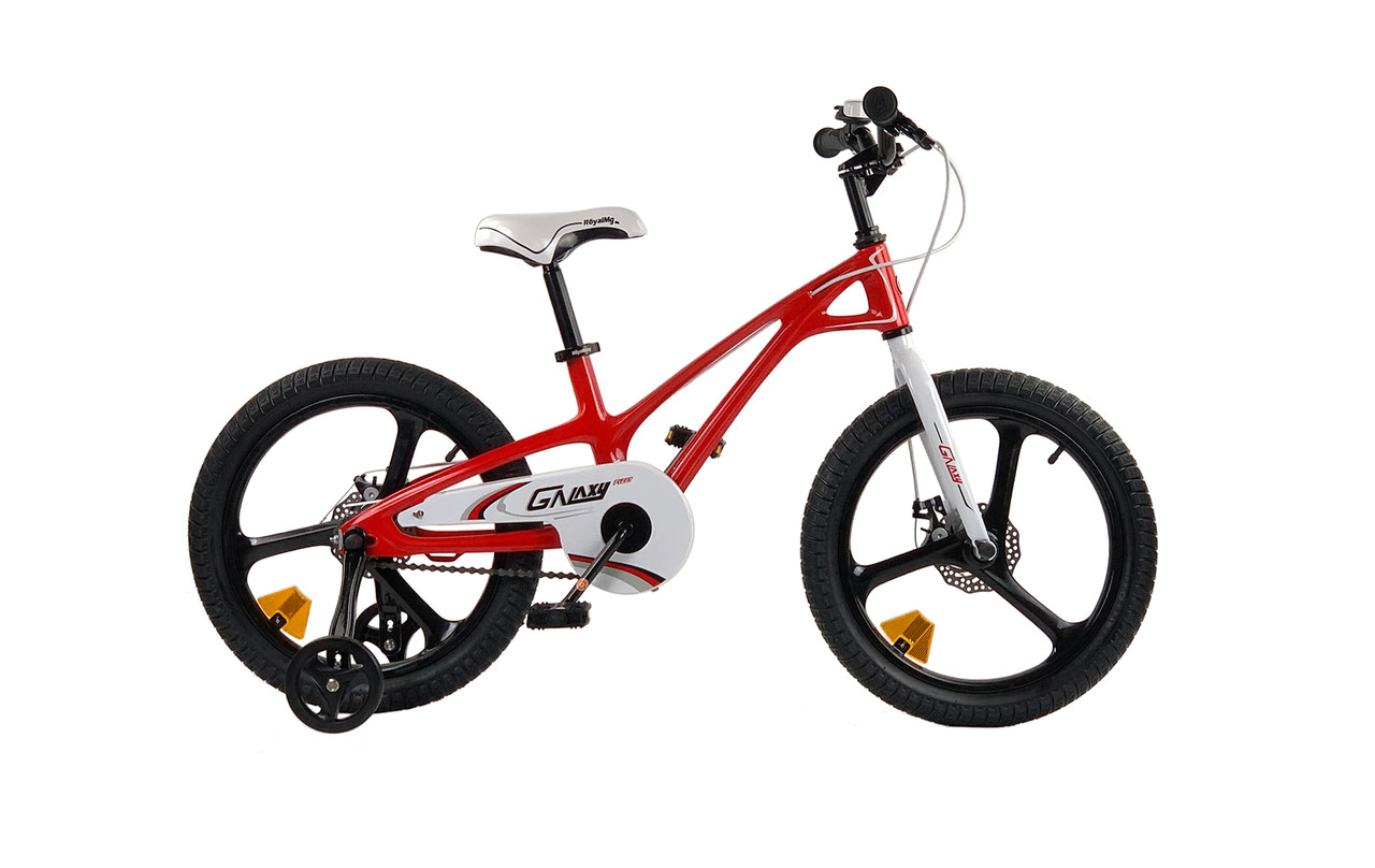 Велосипед RoyalBaby GALAXY FLEET PLUS MG 18", OFFICIAL UA, красный