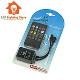 Музичний RGB контролер 6A, 12-24V, з пультом IR, для світлодіодної RGB стрічки, 3 канали по 2А, фото 2
