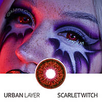 Контактные цветные линзы Urban Layer Scarlet Witch