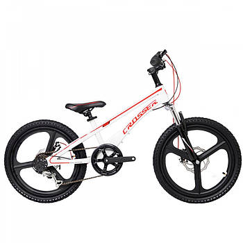 Дитячий магнієвий велосипед Crosser MTB 20″ Білий