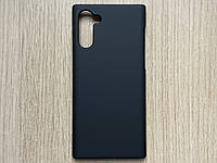 Чехол - бампер (чехол - накладка) для Samsung Galaxy Note 10 чёрный, матовый, ударопрочный пластик