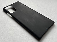Samsung Galaxy Note 20 защитный чехол (бампер, накладка, кейс) черный, из матового ударопрочного пластика