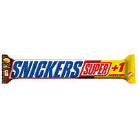 Шоколадный батончик Snickers Super 2+1 112,5 г (сникерс супер) 20шт/уп