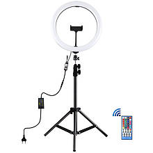 Кільцева LED лампа Puluz PKT3050EU 12"+ штатив 1,1 м