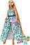Лялька Барбі Екстра шикарна Модниця з помаранчевим волоссям у сукні із квітковим принтом HHN14, фото 2