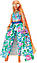 Лялька Барбі Екстра шикарна Модниця з помаранчевим волоссям у сукні із квітковим принтом HHN14, фото 4