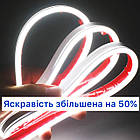 Динамічна підсвітка кришки капота біла, динамічна 1,8 м, фото 4