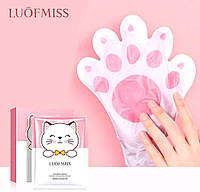 Маска-перчатки для рук Luofmiss Nicotinamide Goat Milk с козьим молоком и никотинамидом