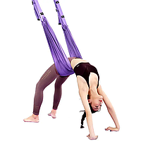 Гамак Підвісний для Йогі Air Yoga Rope Фіолетовий