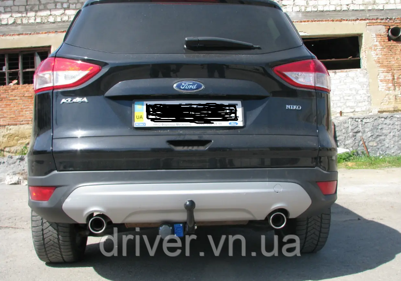 Фаркоп Ford Kuga 2008-2019 / Ford Escape 2013-2019. без підрізки бампера, гачок зйомний