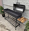 Мангал барбекю з кришкою Vulkan Alligator BBQ 125 см. На 20 шампурів., фото 3